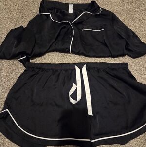 Stars Above Satin Pajama Set